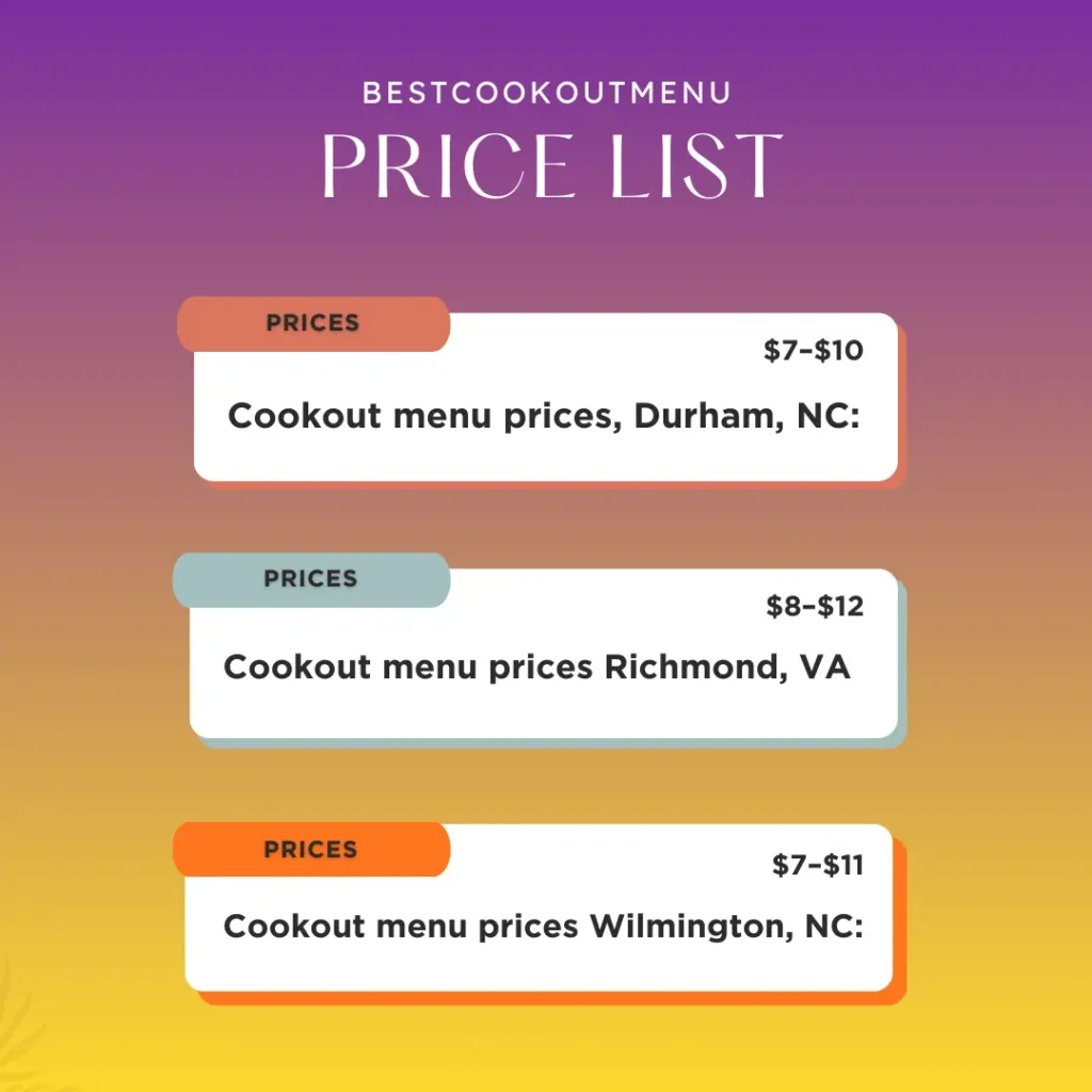 Do Cookout prices vary by state
